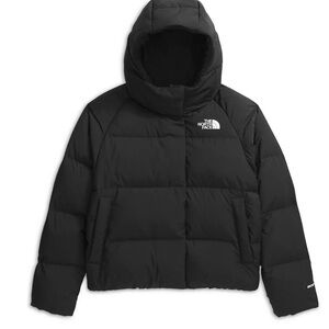 The North Face Black Quilted Hooded Jacket